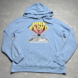 Pink Floyd Light Blue Pullover Hoodie Women’s Size Medium.